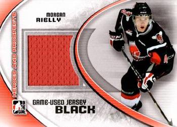 2011-12 In The Game Heroes and Prospects - Game-Used Jerseys Black #M-34 Morgan Rielly Front