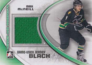 2011-12 In The Game Heroes and Prospects - Game-Used Jerseys Black #M-39 Mark McNeill Front