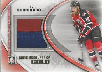 2011-12 In The Game Heroes and Prospects - Game-Used Jerseys Gold #M-10 Kyle Chipchura Front