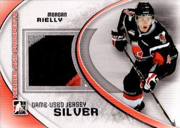 2011-12 In The Game Heroes and Prospects - Game-Used Jerseys Silver #M-34 Morgan Rielly Front