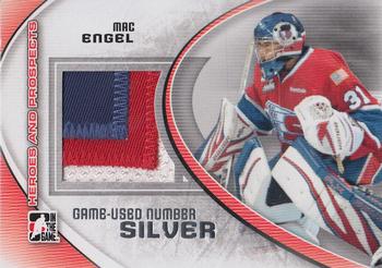 2011-12 In The Game Heroes and Prospects - Game-Used Numbers Silver #M-47 Mac Engel Front