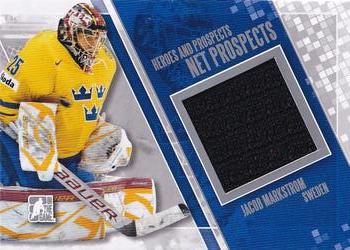 2011-12 In The Game Heroes and Prospects - Net Prospects Jerseys Silver #NP-02 Jacob Markstrom Front