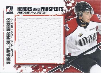 2011-12 In The Game Heroes and Prospects - Subway Series Jerseys Black #SSM-09 Freddie Hamilton Front