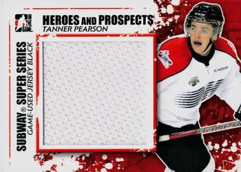 2011-12 In The Game Heroes and Prospects - Subway Series Jerseys Black #SSM-19 Tanner Pearson Front