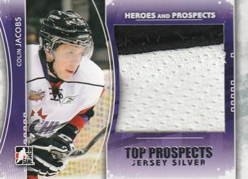 2011-12 In The Game Heroes and Prospects - Top Prospects Jerseys Silver #TPM-08 Colin Jacobs Front