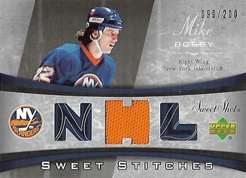 2006-07 Upper Deck Sweet Shot - Sweet Stitches #SS-MI Mike Bossy Front