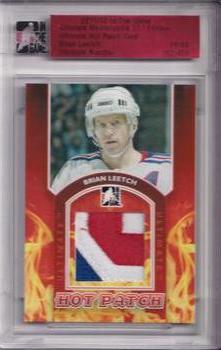 2011-12 In The Game Ultimate Memorabilia - Hot Patches #23 Brian Leetch Front