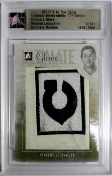 2011-12 In The Game Ultimate Memorabilia - Ultimate Glove #16 Vincent Lecavalier Front