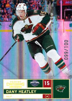 2011-12 Panini Contenders - Gold #15 Dany Heatley Front