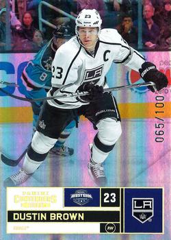2011-12 Panini Contenders - Gold #23 Dustin Brown Front