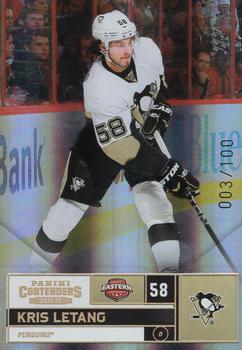 2011-12 Panini Contenders - Gold #58 Kristopher Letang Front