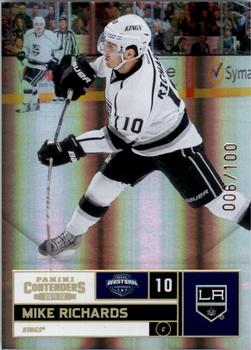 2011-12 Panini Contenders - Gold #82 Mike Richards Front