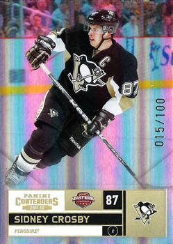 2011-12 Panini Contenders - Gold #87 Sidney Crosby Front