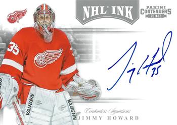 2011-12 Panini Contenders - NHL Ink #17 Jimmy Howard Front