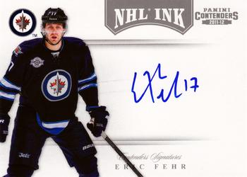 2011-12 Panini Contenders - NHL Ink #67 Eric Fehr Front