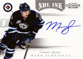 2011-12 Panini Contenders - NHL Ink #69 Mark Scheifele Front