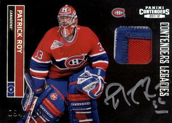 2011-12 Panini Contenders - Signature Patch #153 Patrick Roy Front