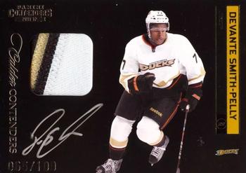 2011-12 Panini Contenders - Signature Patch #201 Devante Smith-Pelly Front