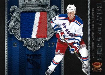 2011-12 Panini Crown Royale - Coat of Arms Patches #28 Brandon Dubinsky Front