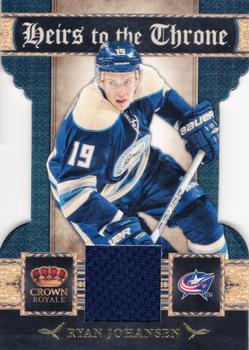 2011-12 Panini Crown Royale - Heirs To The Throne Materials #29 Ryan Johansen Front