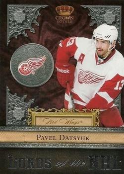 2011-12 Panini Crown Royale - Lords of the NHL #15 Pavel Datsyuk Front