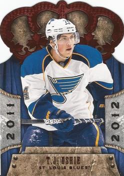 2011-12 Panini Crown Royale - Red #83 T.J. Oshie Front