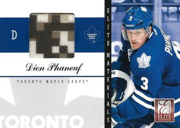 2011-12 Panini Elite - Materials #15 Dion Phaneuf Front
