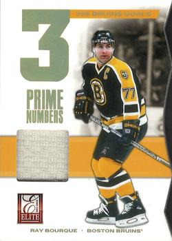 2011-12 Panini Elite - Prime Number Jerseys #3 Ray Bourque Front