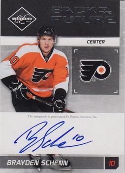 2011-12 Panini Limited - Back To The Future Signatures #20 Brayden Schenn / Eric Lindros Front