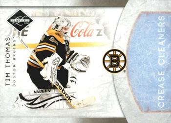 2011-12 Panini Limited - Crease Cleaners #1 Tim Thomas Front