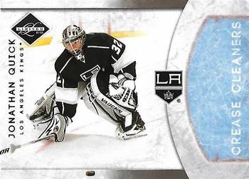 2011-12 Panini Limited - Crease Cleaners #5 Jonathan Quick Front