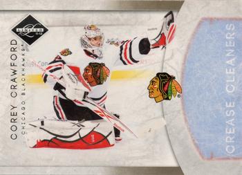2011-12 Panini Limited - Crease Cleaners #16 Corey Crawford Front