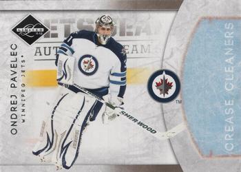 2011-12 Panini Limited - Crease Cleaners #18 Ondrej Pavelec Front