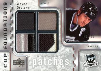 2006-07 Upper Deck The Cup - Foundations Patches #CQ-WG Wayne Gretzky Front