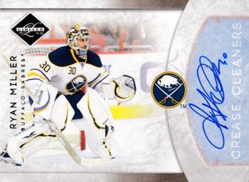 2011-12 Panini Limited - Crease Cleaners Signatures #17 Ryan Miller Front