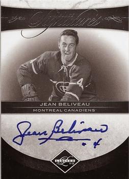 2011-12 Panini Limited - Select Signatures #10 Jean Beliveau Front