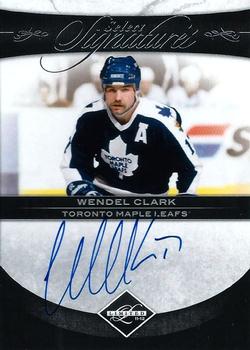 2011-12 Panini Limited - Select Signatures #25 Wendel Clark Front