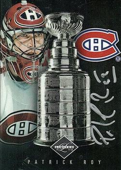 2011-12 Panini Limited - Stanley Cup Winners Signatures #PR Patrick Roy Front