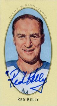2011-12 Parkhurst Champions - Champ's Mini Signatures #21 Red Kelly Front