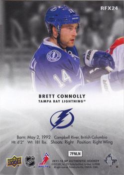 2011-12 SP Authentic - Rookie Holo FX #RFX24 Brett Connolly Back