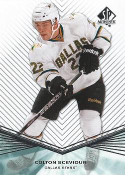 2011-12 SP Authentic - Rookie Extended #R25 Colton Sceviour Front