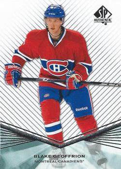 2011-12 SP Authentic - Rookie Extended #R49 Blake Geoffrion Front