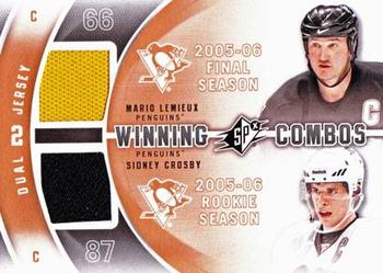 2011-12 SPx - Winning Combos #WC-CL Sidney Crosby / Mario Lemieux Front