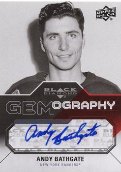 2011-12 Upper Deck Black Diamond - Gemography #GEM-AB Andy Bathgate Front