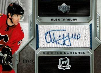 2006-07 Upper Deck The Cup - Scripted Swatches #SS-AT Alex Tanguay Front