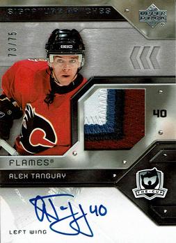 2006-07 Upper Deck The Cup - Signature Patches #SP-AT Alex Tanguay Front