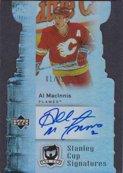2006-07 Upper Deck The Cup - Stanley Cup Signatures #CS-AM Al MacInnis Front