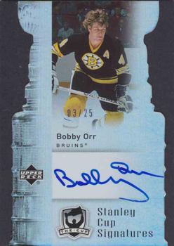 2006-07 Upper Deck The Cup - Stanley Cup Signatures #CS-BO Bobby Orr Front