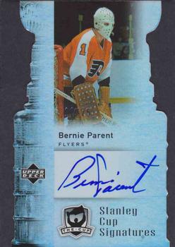 2006-07 Upper Deck The Cup - Stanley Cup Signatures #CS-BP Bernie Parent Front