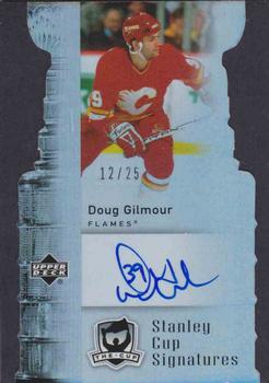 2006-07 Upper Deck The Cup - Stanley Cup Signatures #CS-DG Doug Gilmour Front